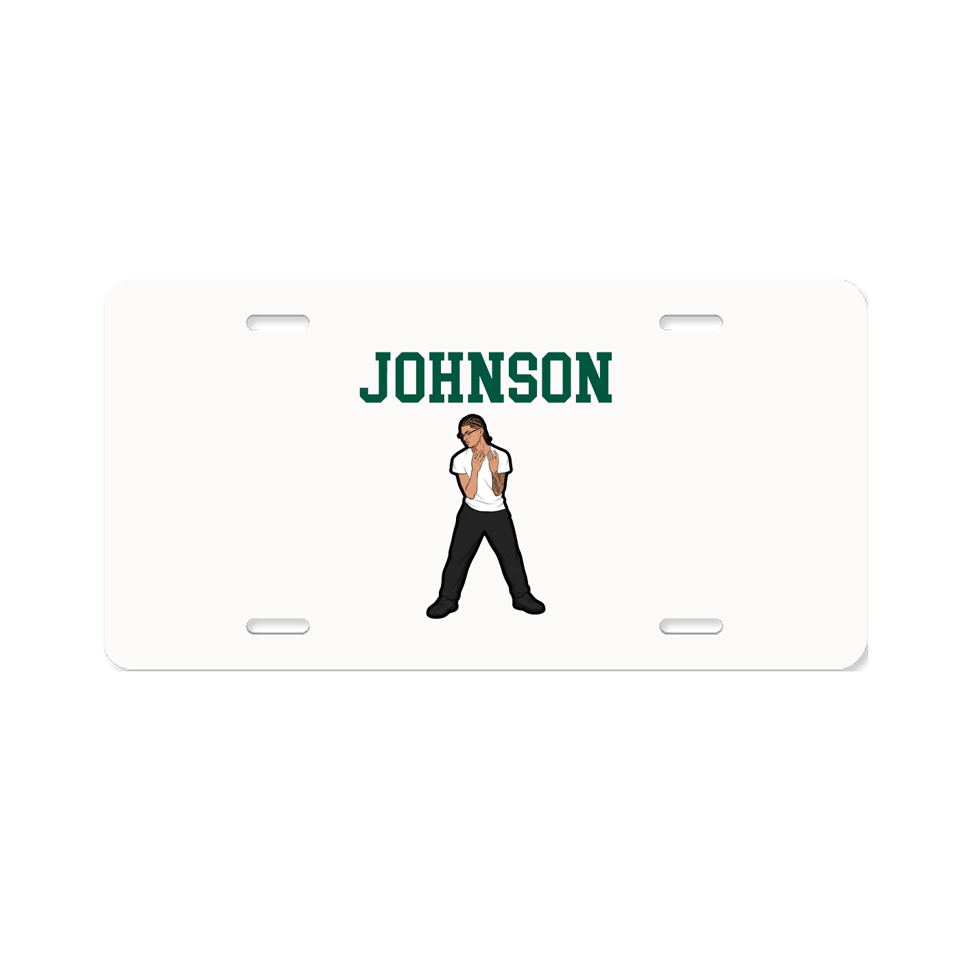 License Plate — Shirsey in Classic