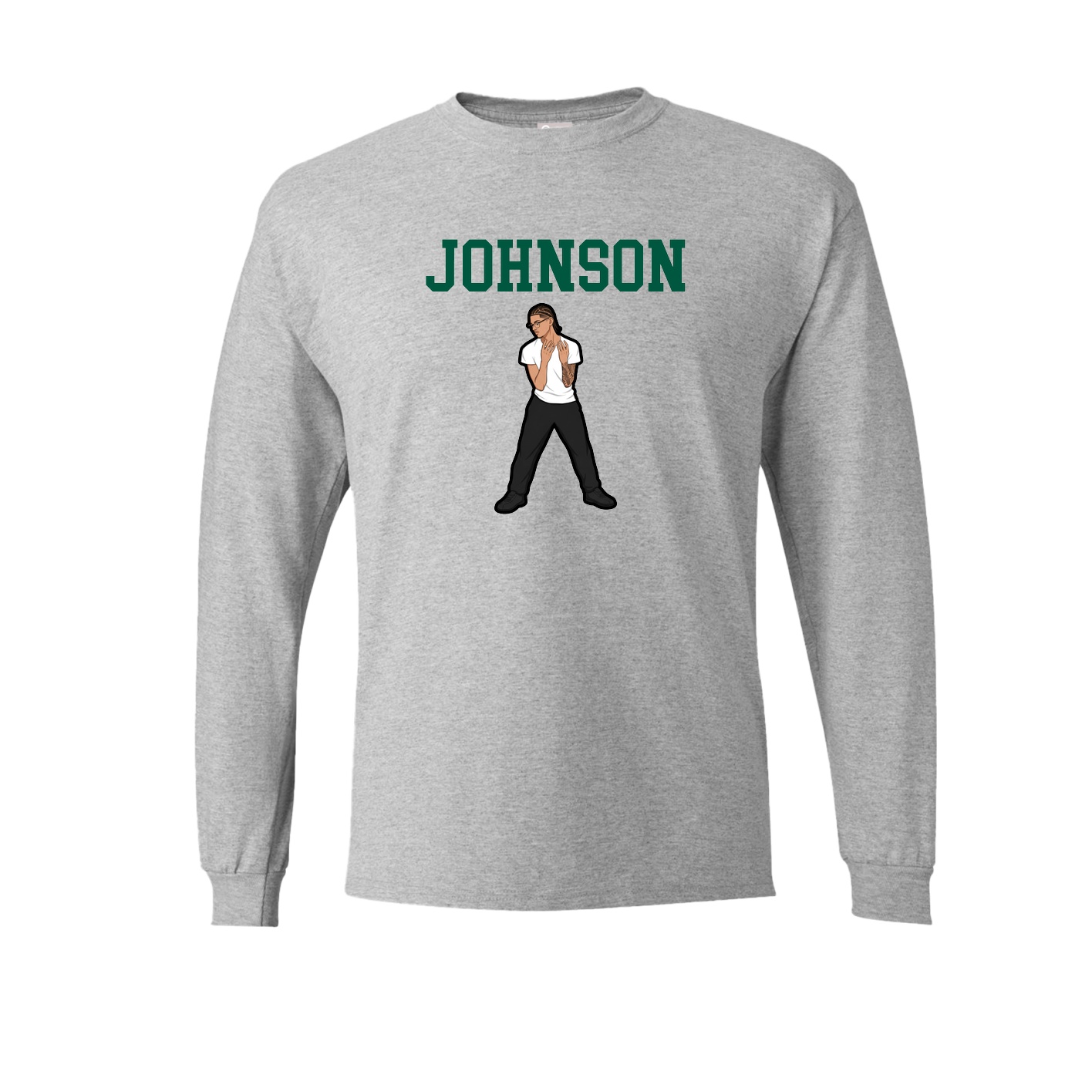 Long Sleeve Tee — Shirsey in Grey