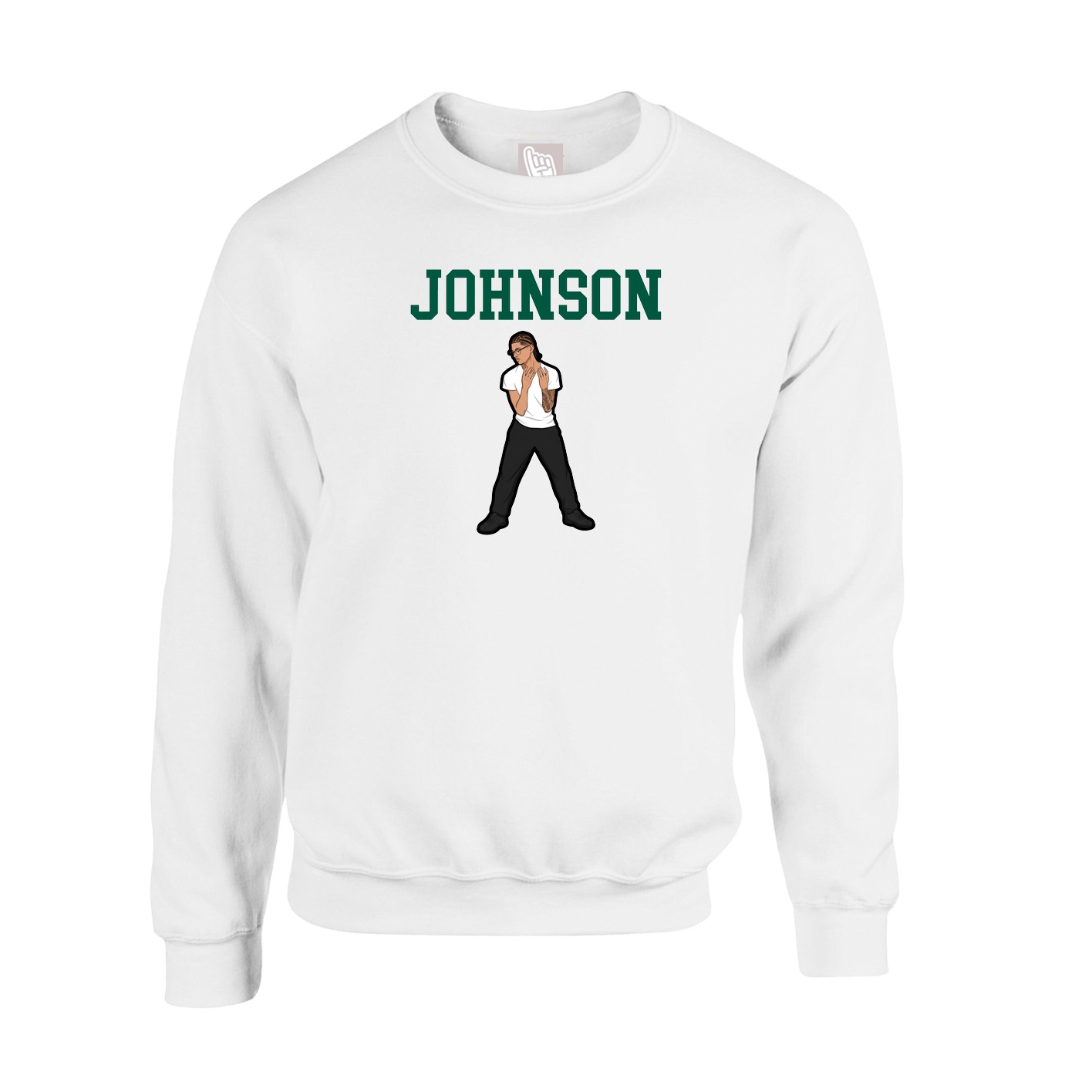 Fleece Crew — Shirsey in White