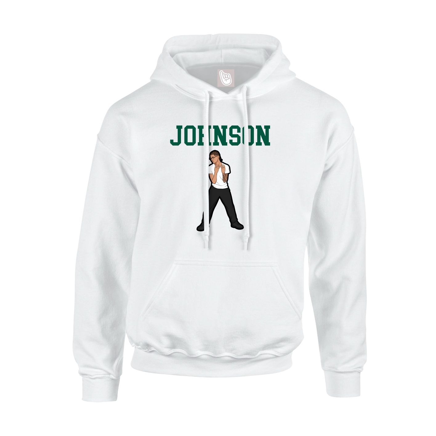 Youth Hoodie — Shirsey in White
