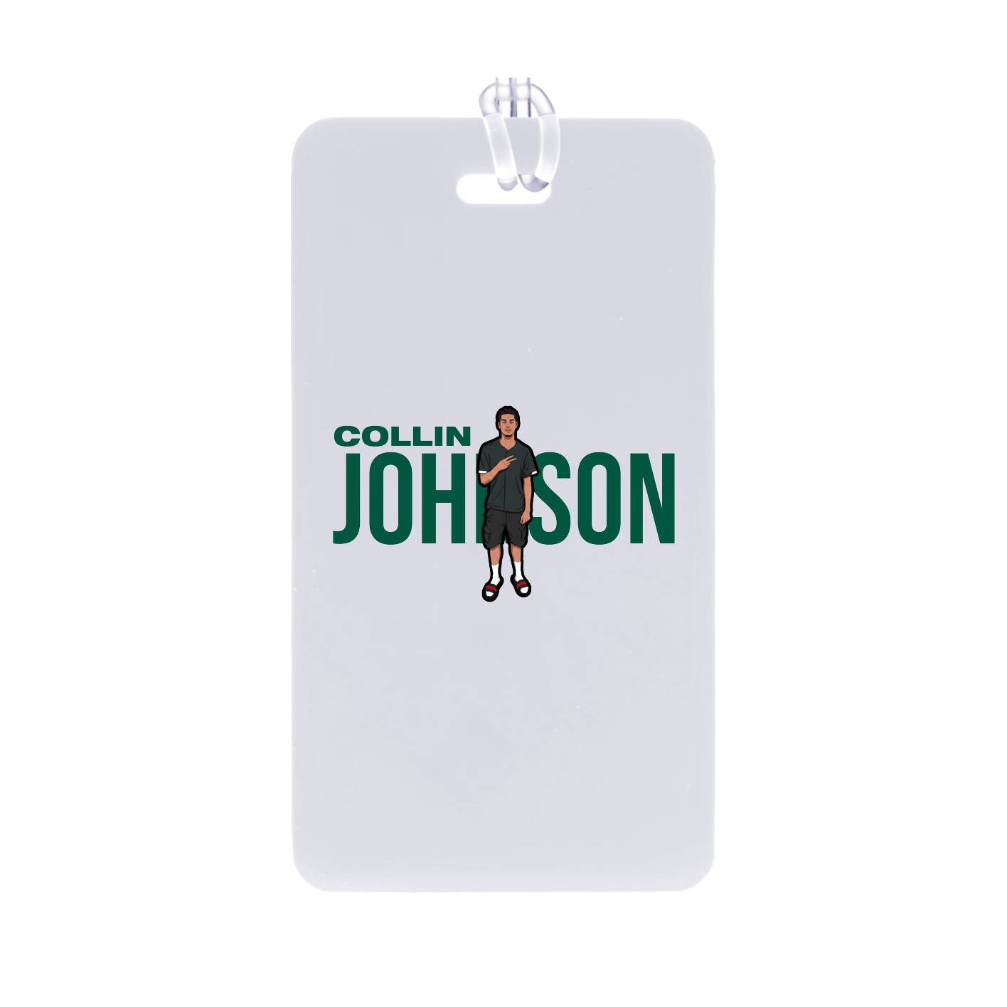 Bag Tag — Player Name in Classic