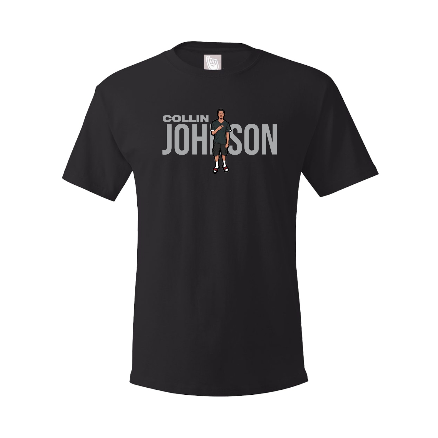 Tee — Player Name in Black