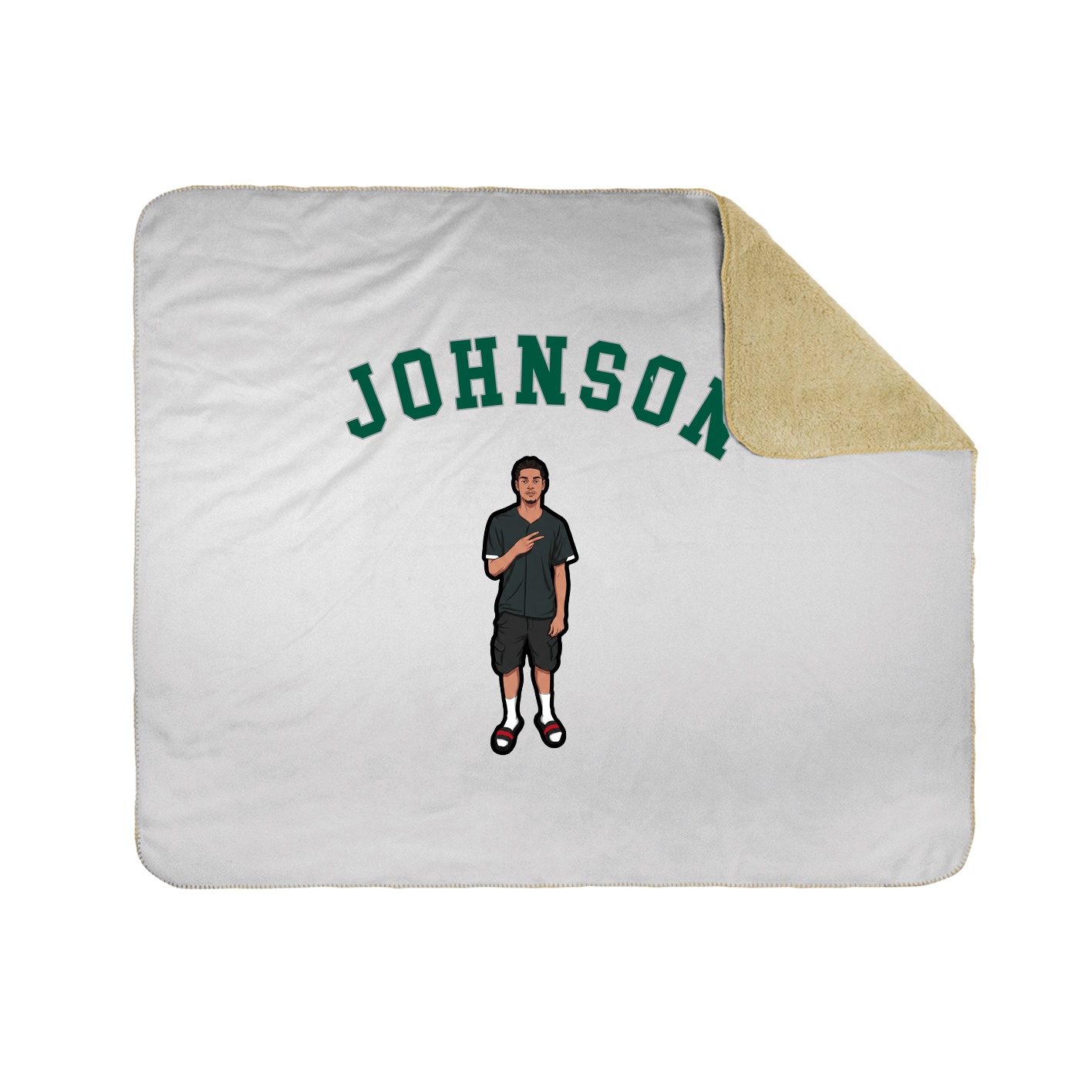 Throw Blanket — Shirsey Arch in White