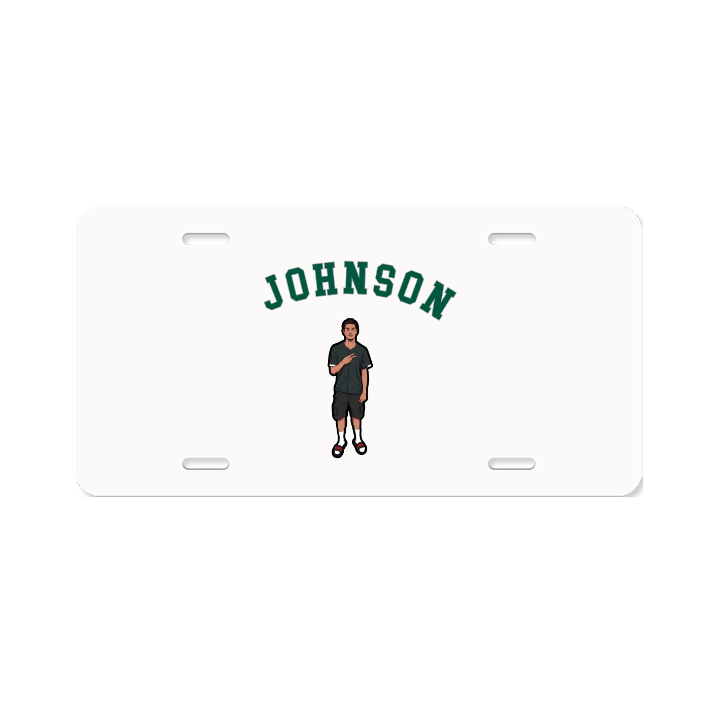 License Plate — Shirsey Arch in Classic