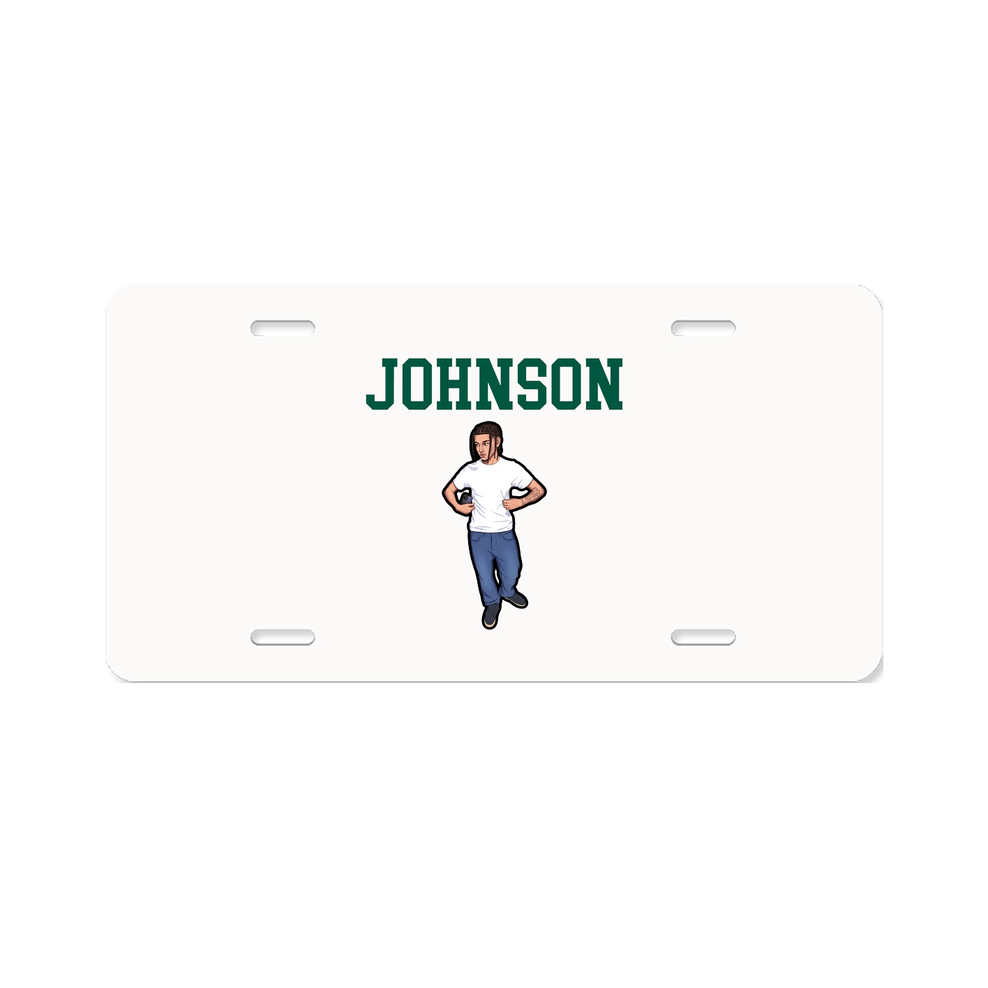 License Plate — Shirsey in Classic
