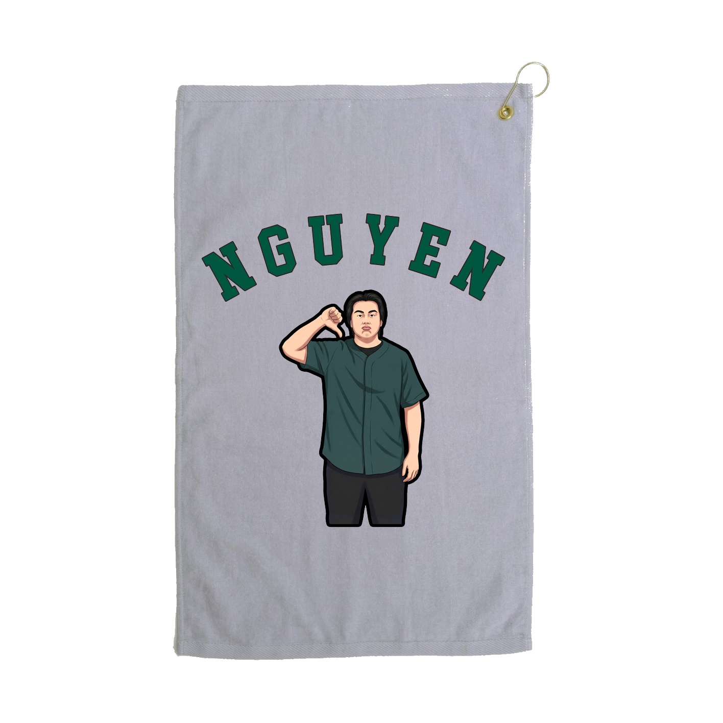 Golf Towel — Shirsey Arch in Grey