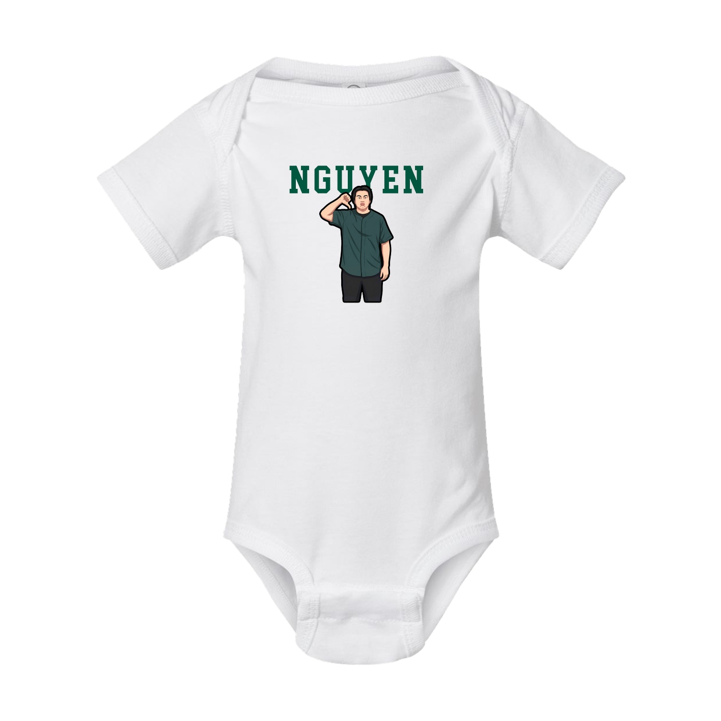 Baby Onesie — Shirsey in White