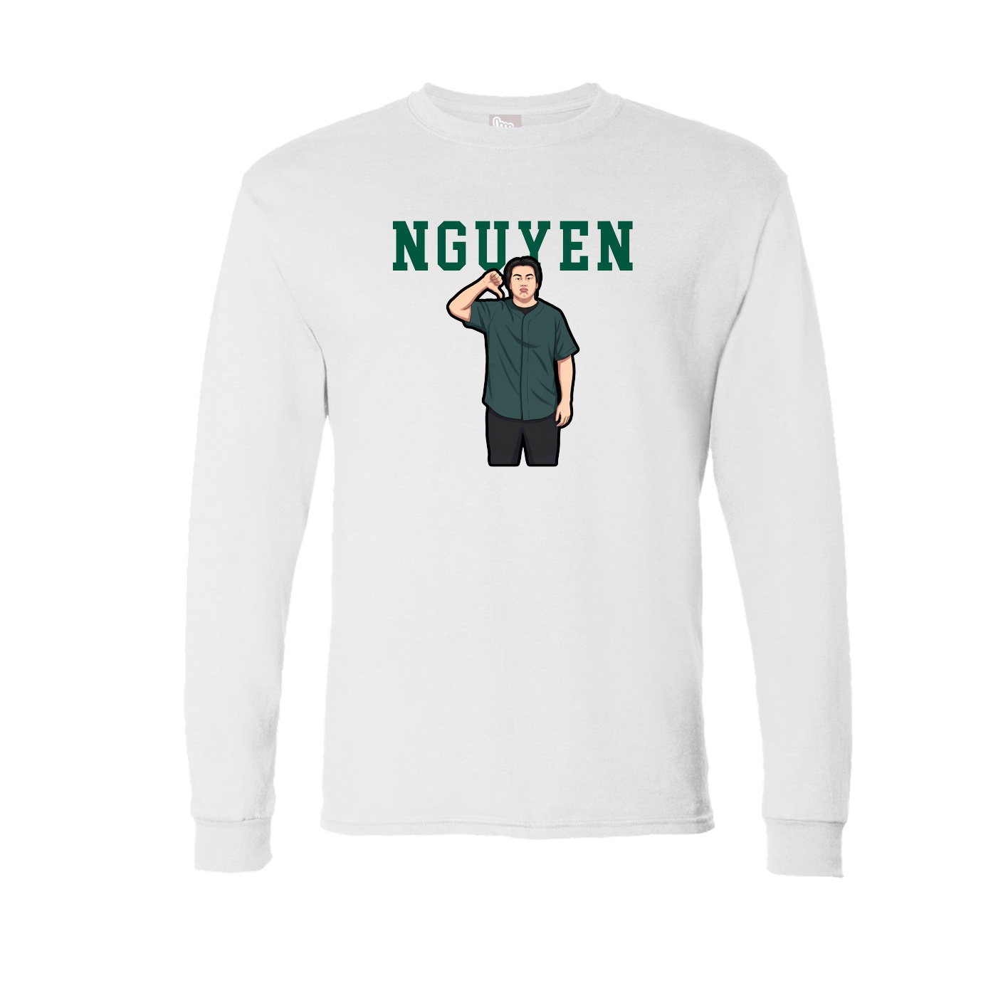Long Sleeve Tee — Shirsey in White
