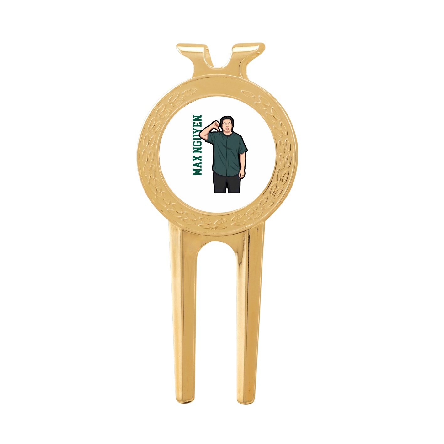 Divot Tool with Ball Marker — Name Vertical in Classic