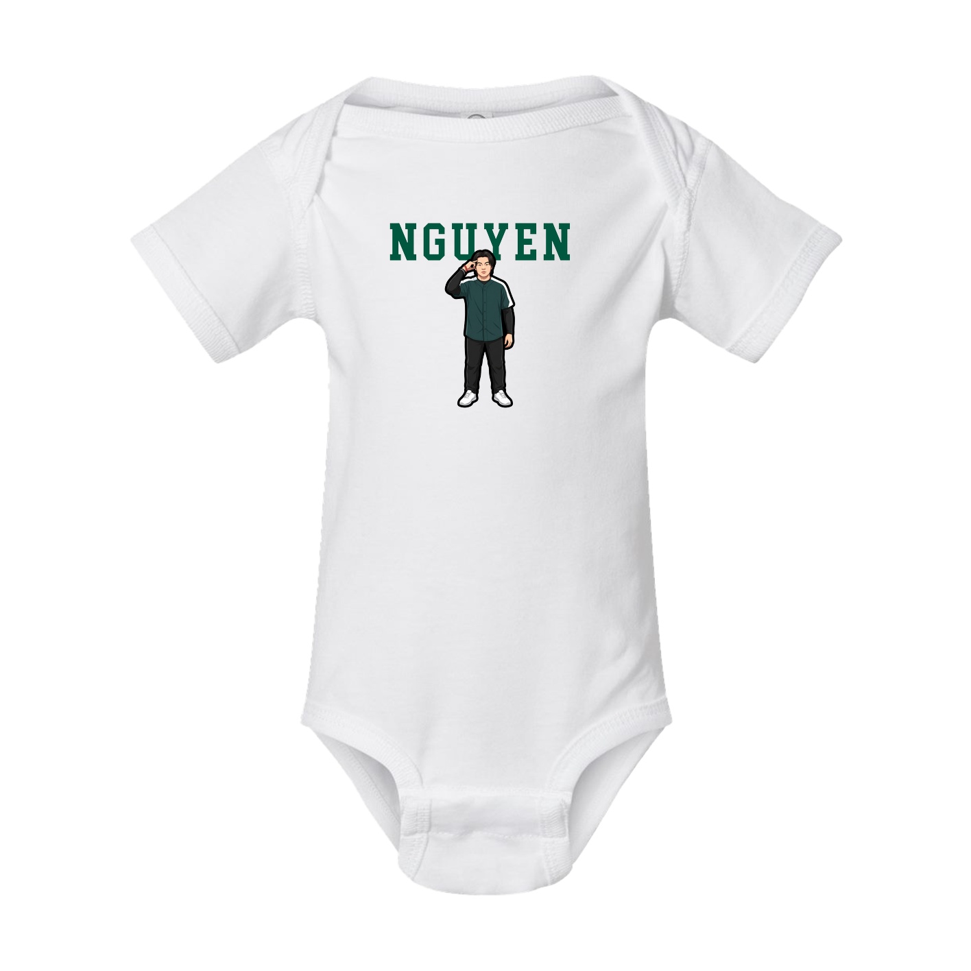 Baby Onesie — Shirsey in White