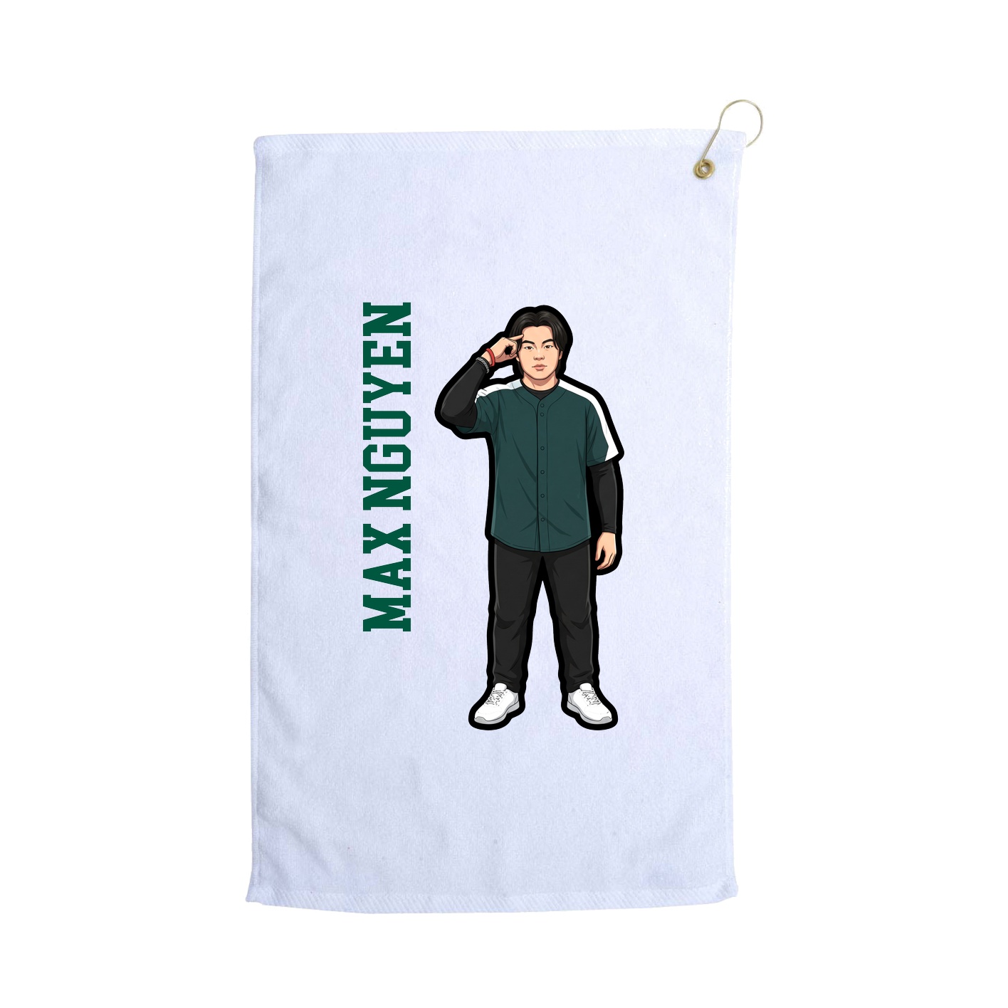 Terry Velour Golf Towel