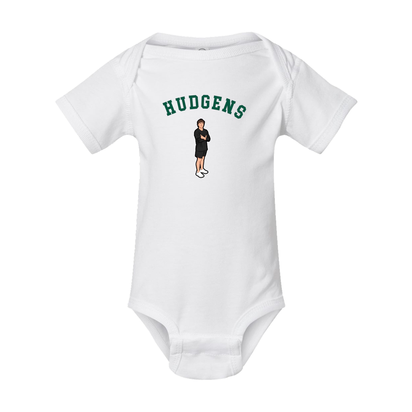 Baby Onesie — Shirsey Arch in White
