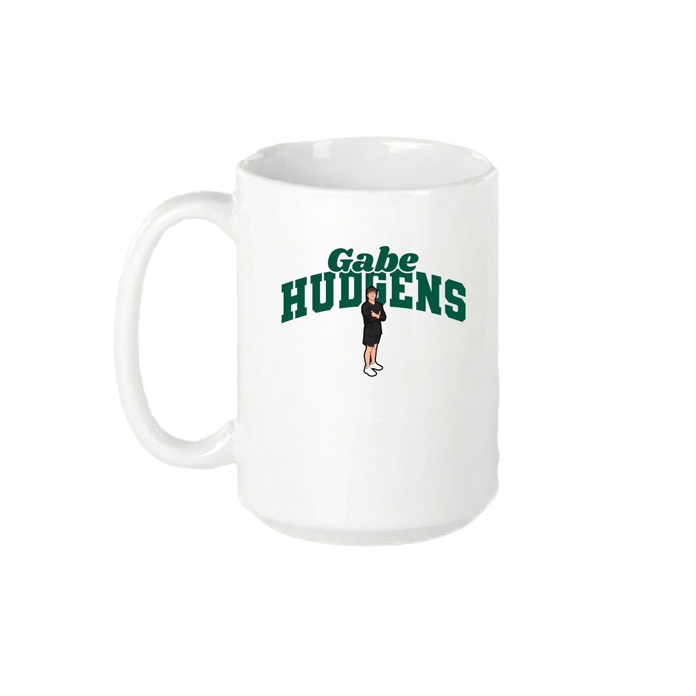 15oz Coffee Mug — Signature Arch in White