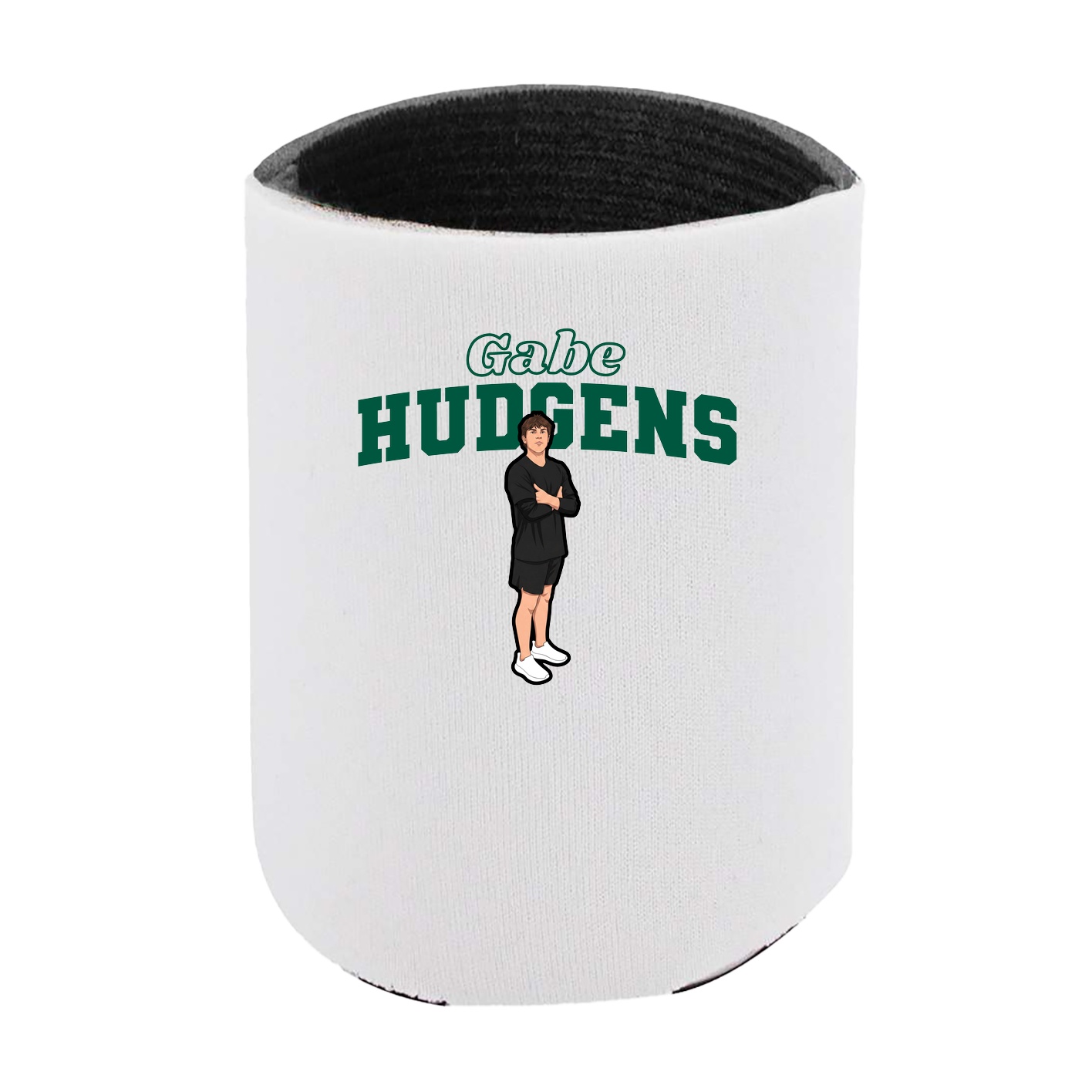 Can Holder — Name Arch in White