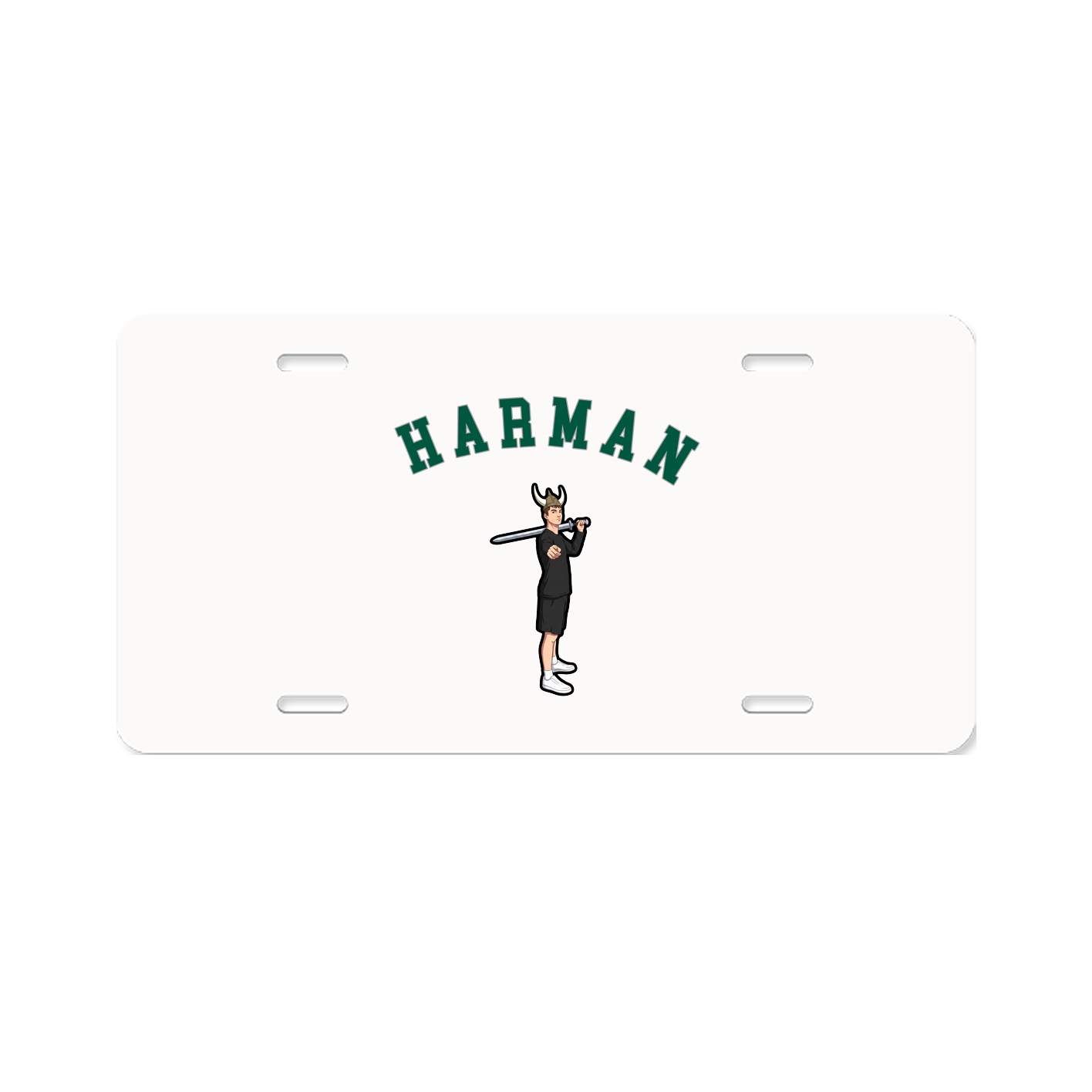 License Plate — Shirsey Arch in Classic
