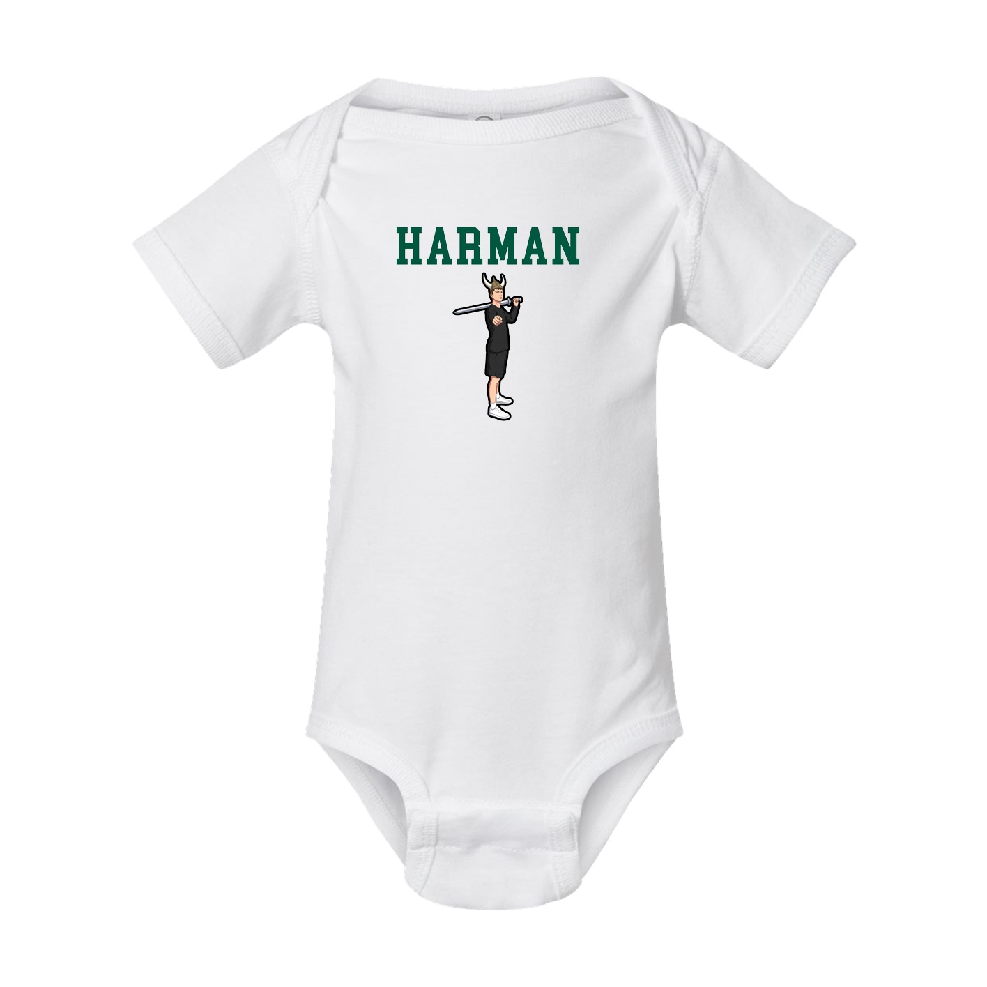 Baby Onesie — Shirsey in White