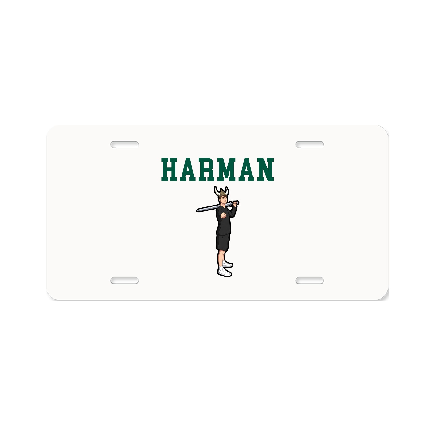 License Plate — Shirsey in Classic