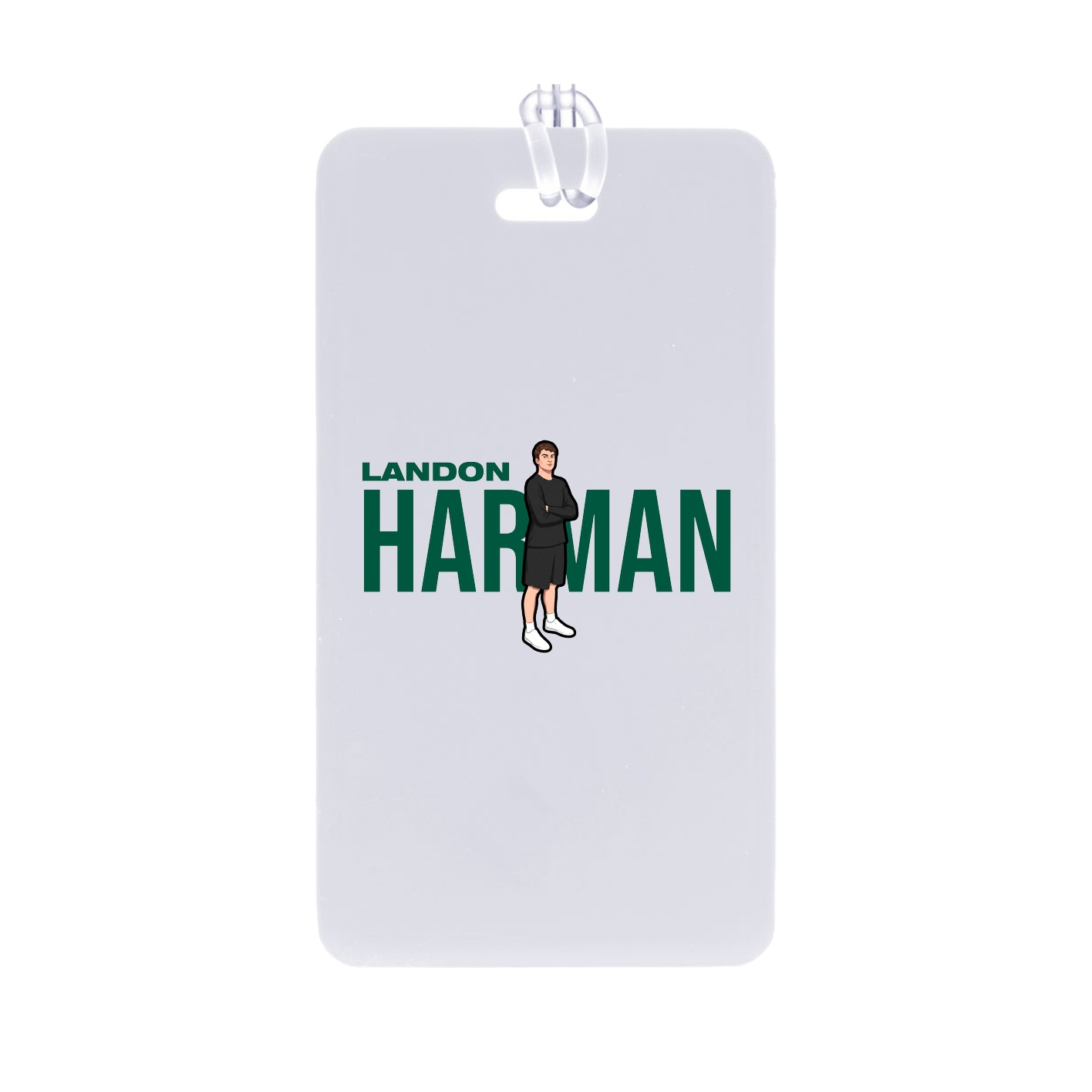 Bag Tag — Player Name in Classic