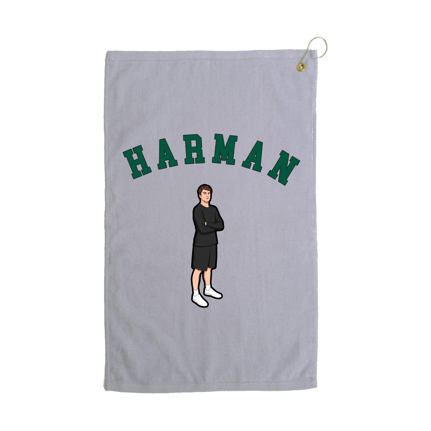 Golf Towel — Shirsey Arch in Grey