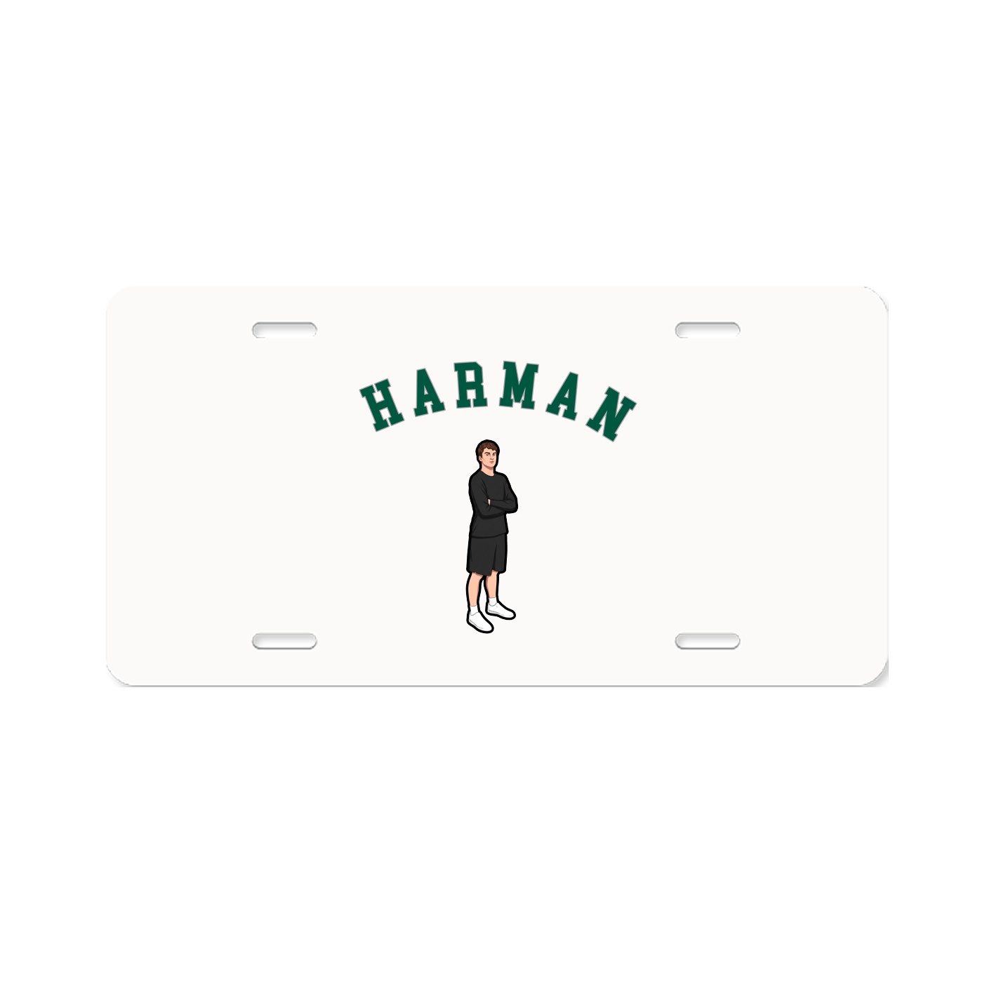 License Plate — Shirsey Arch in Classic