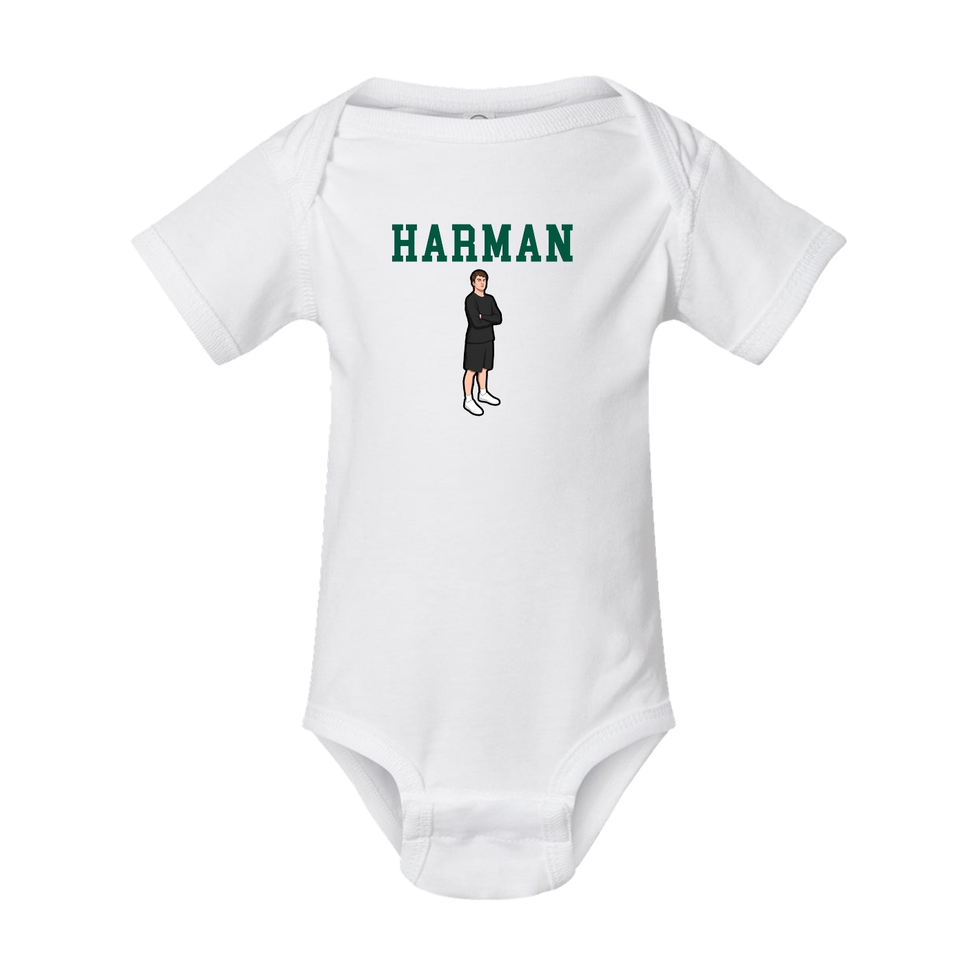 Baby Onesie — Shirsey in White