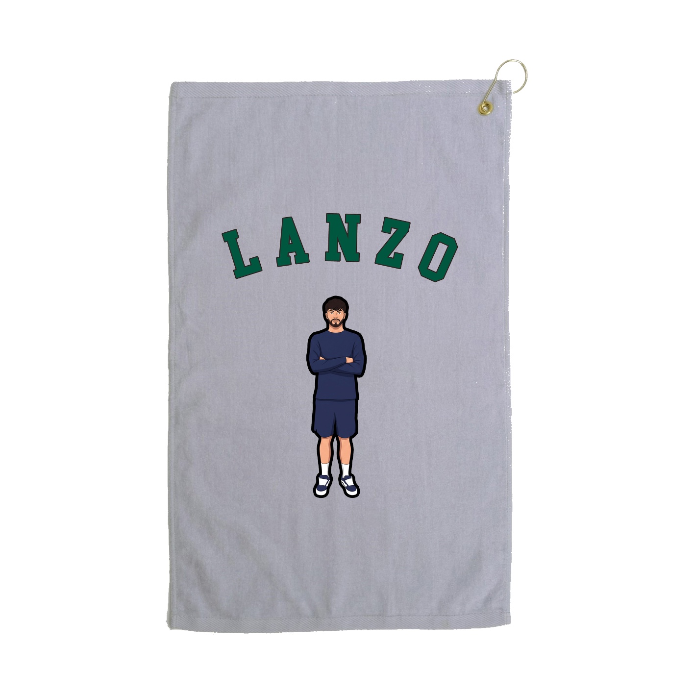 Golf Towel — Shirsey Arch in Grey