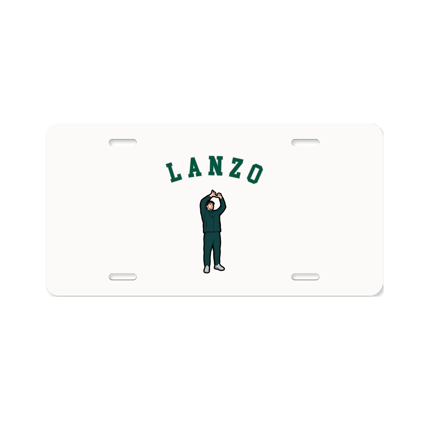 License Plate — Shirsey Arch in Classic