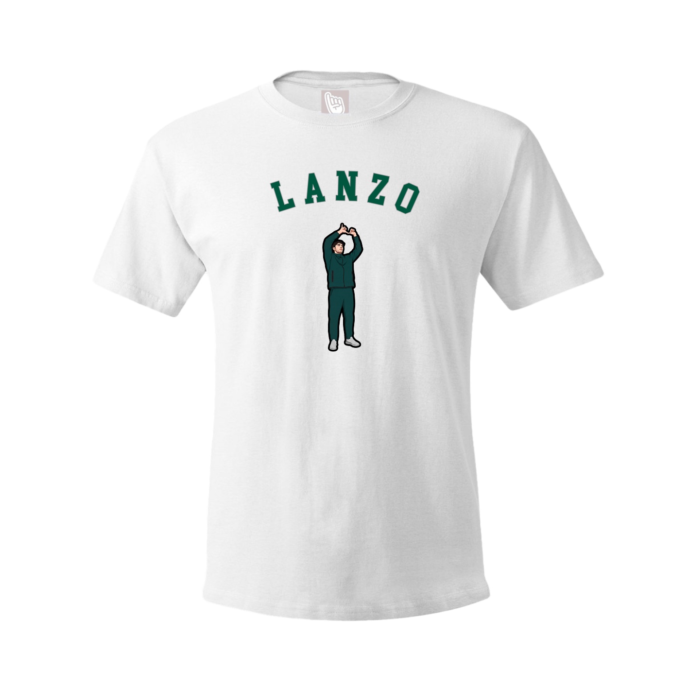 Youth Tee — Shirsey Arch in White
