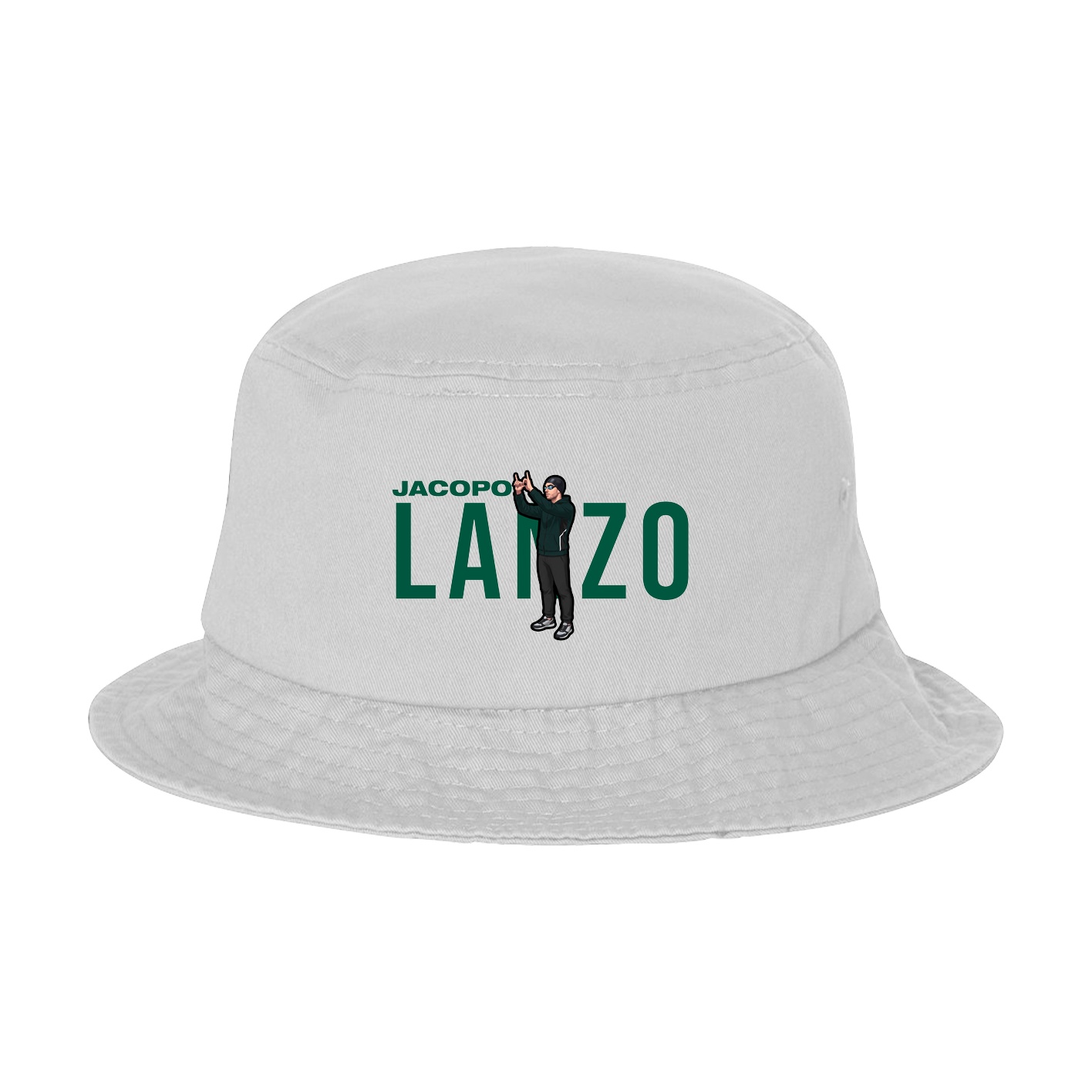 Bucket Cap — Player Name in White
