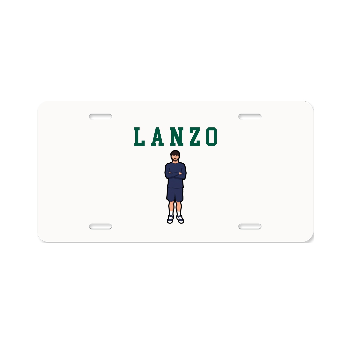License Plate — Shirsey in Classic