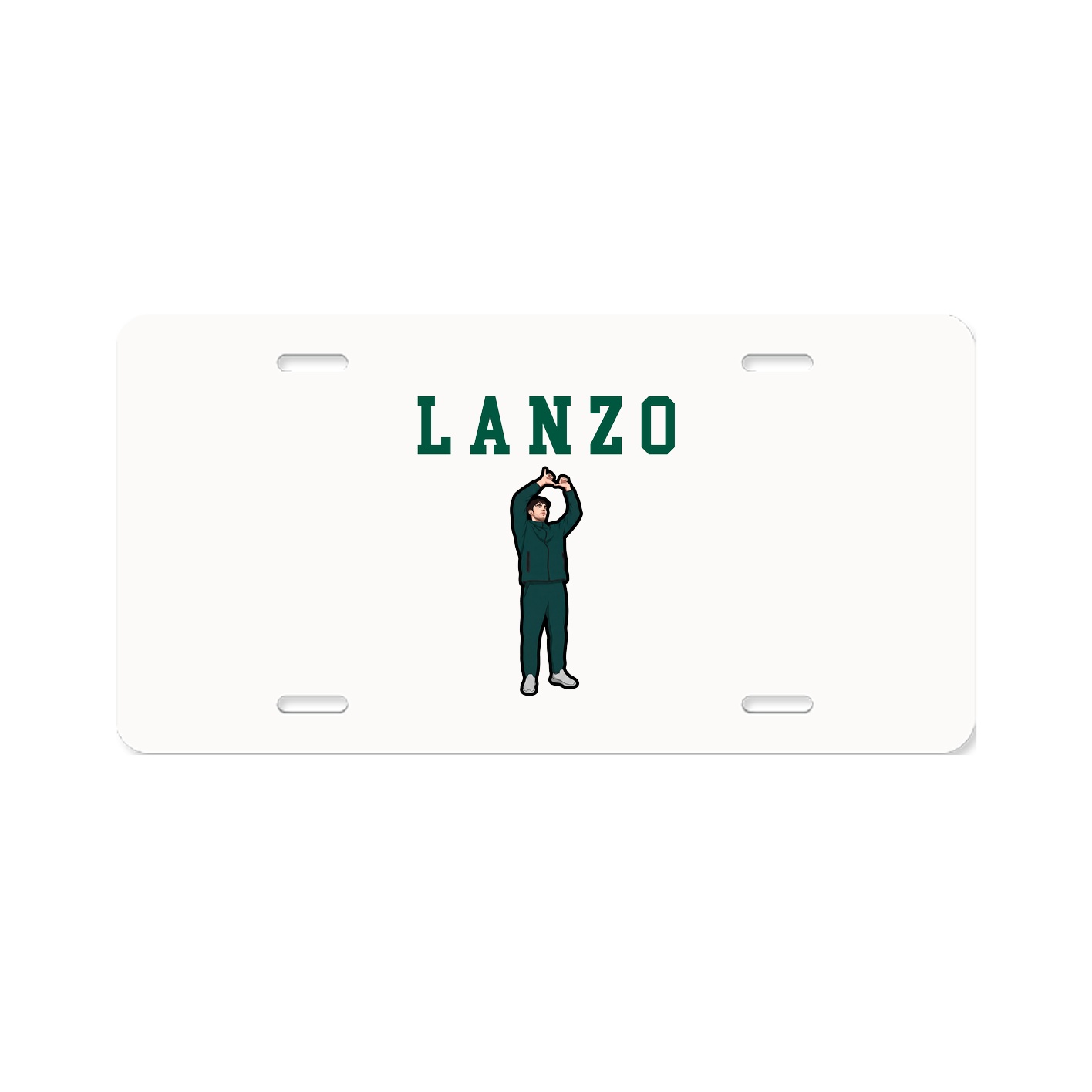 License Plate — Shirsey in Classic