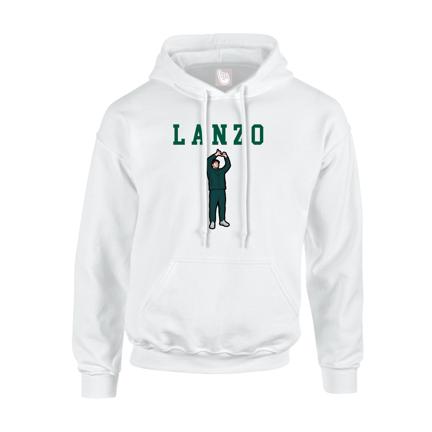 Youth Hoodie — Shirsey in White