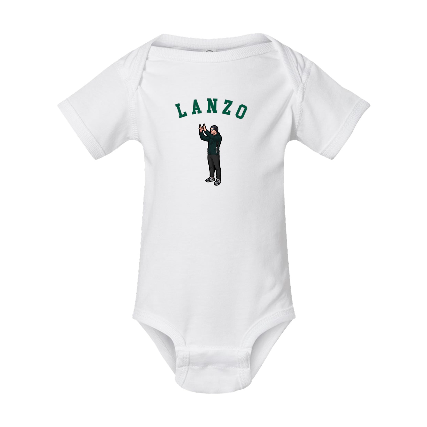 Baby Onesie — Shirsey Arch in White