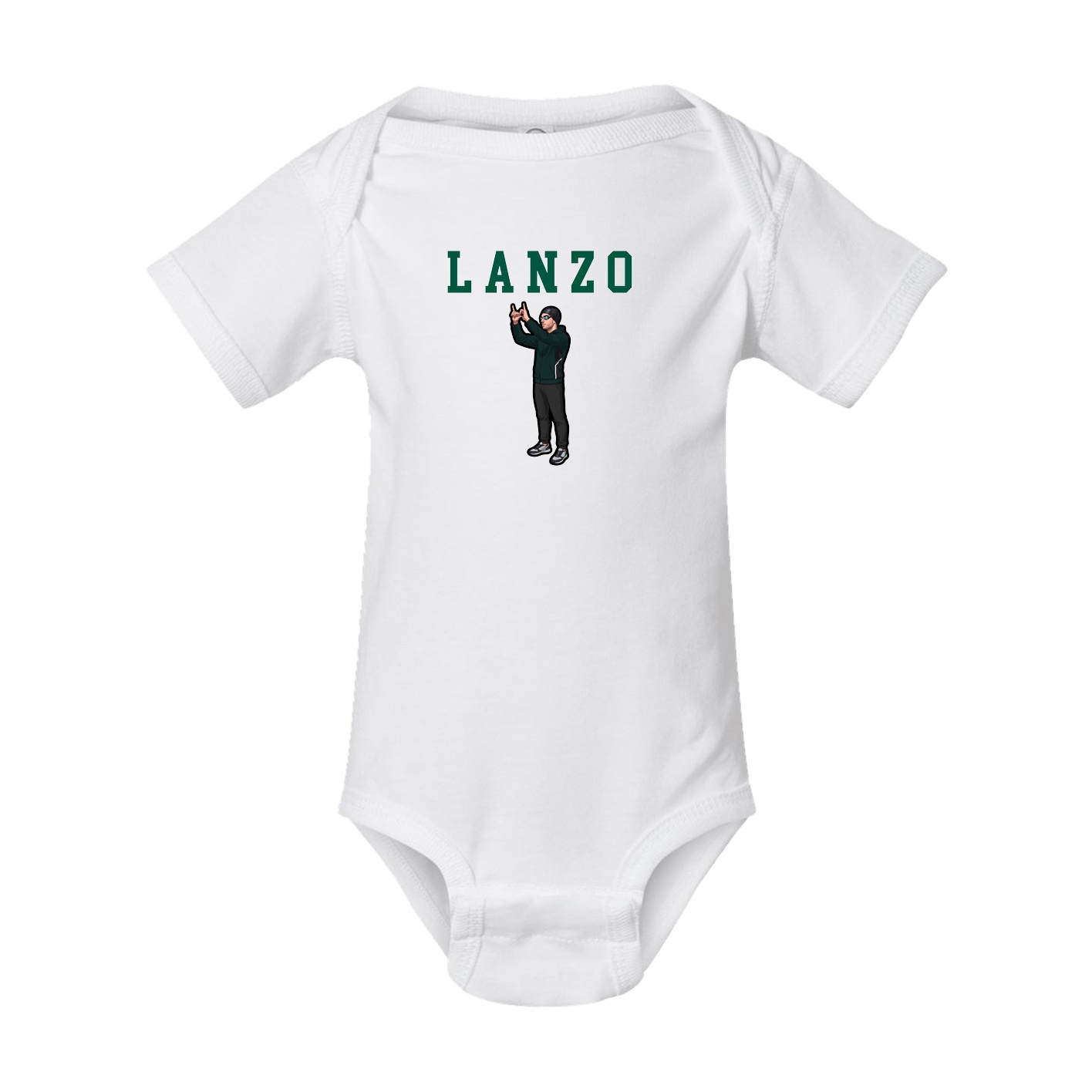 Baby Onesie — Shirsey in White