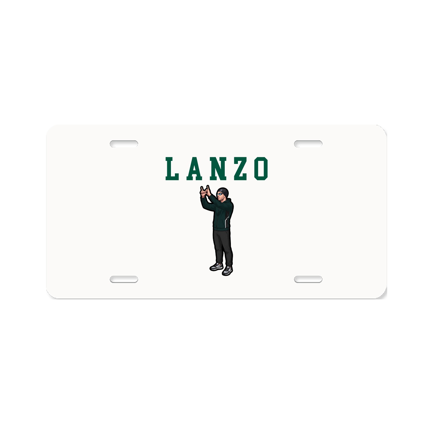 License Plate — Shirsey in Classic