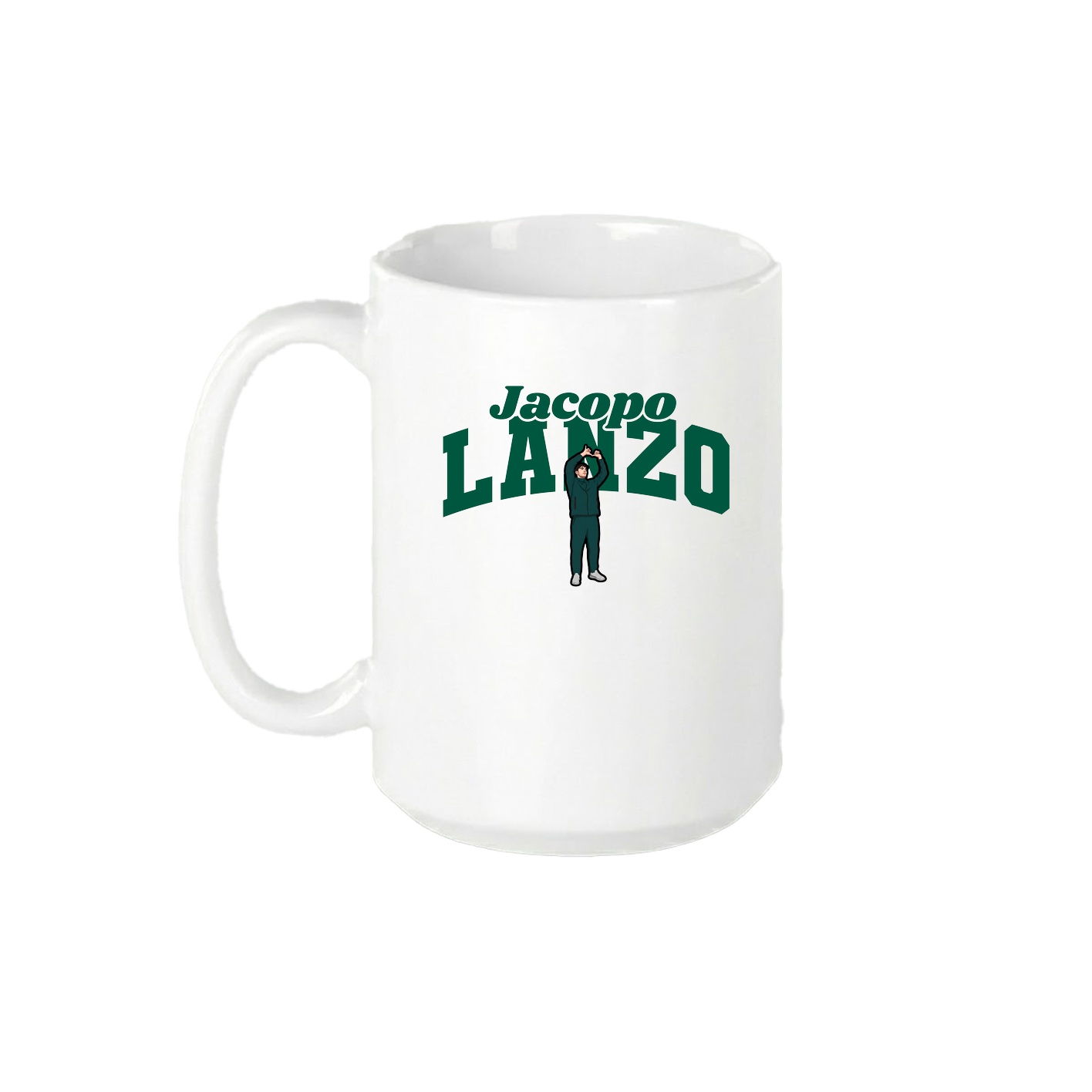15oz Coffee Mug — Signature Arch in White