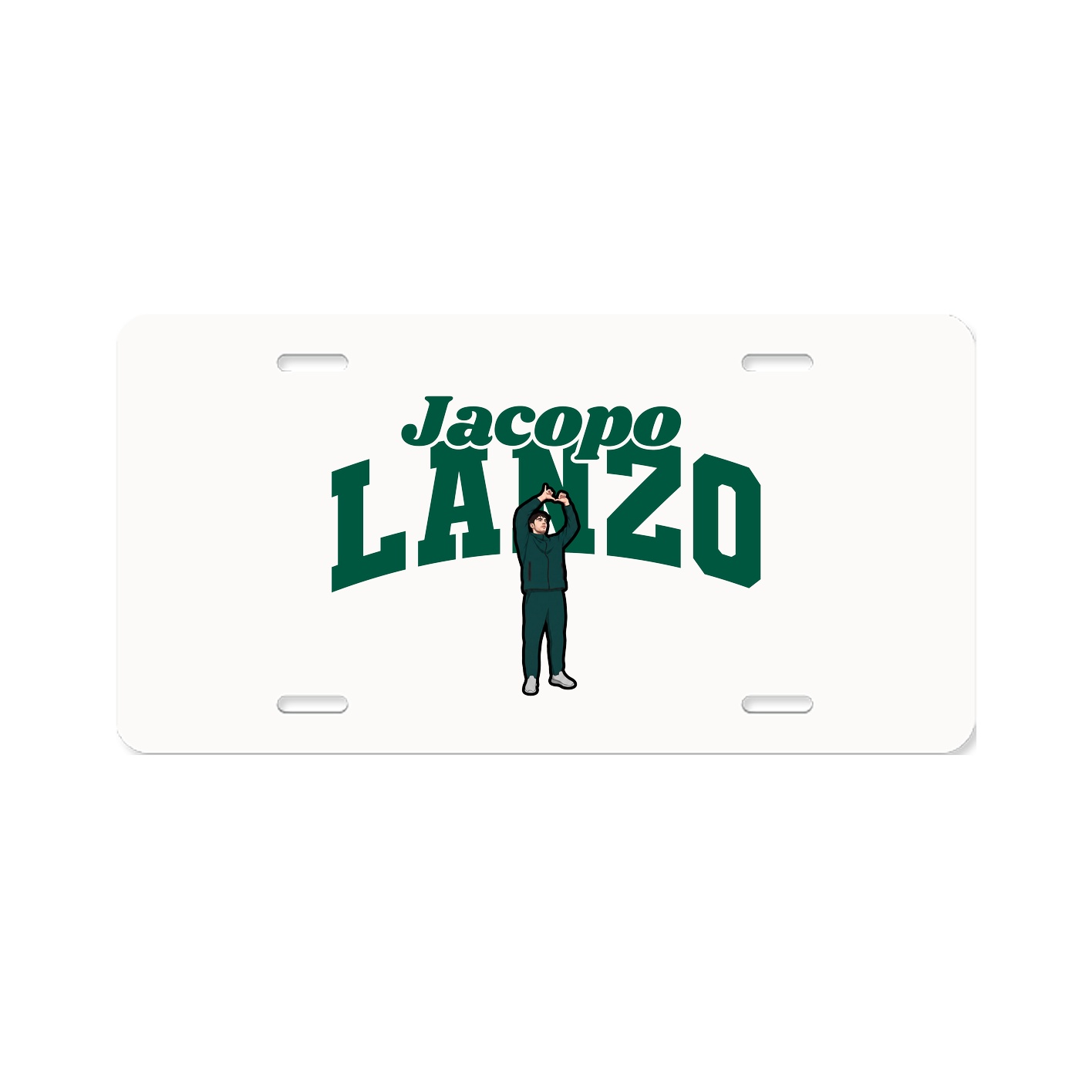 License Plate — Signature Arch in Classic
