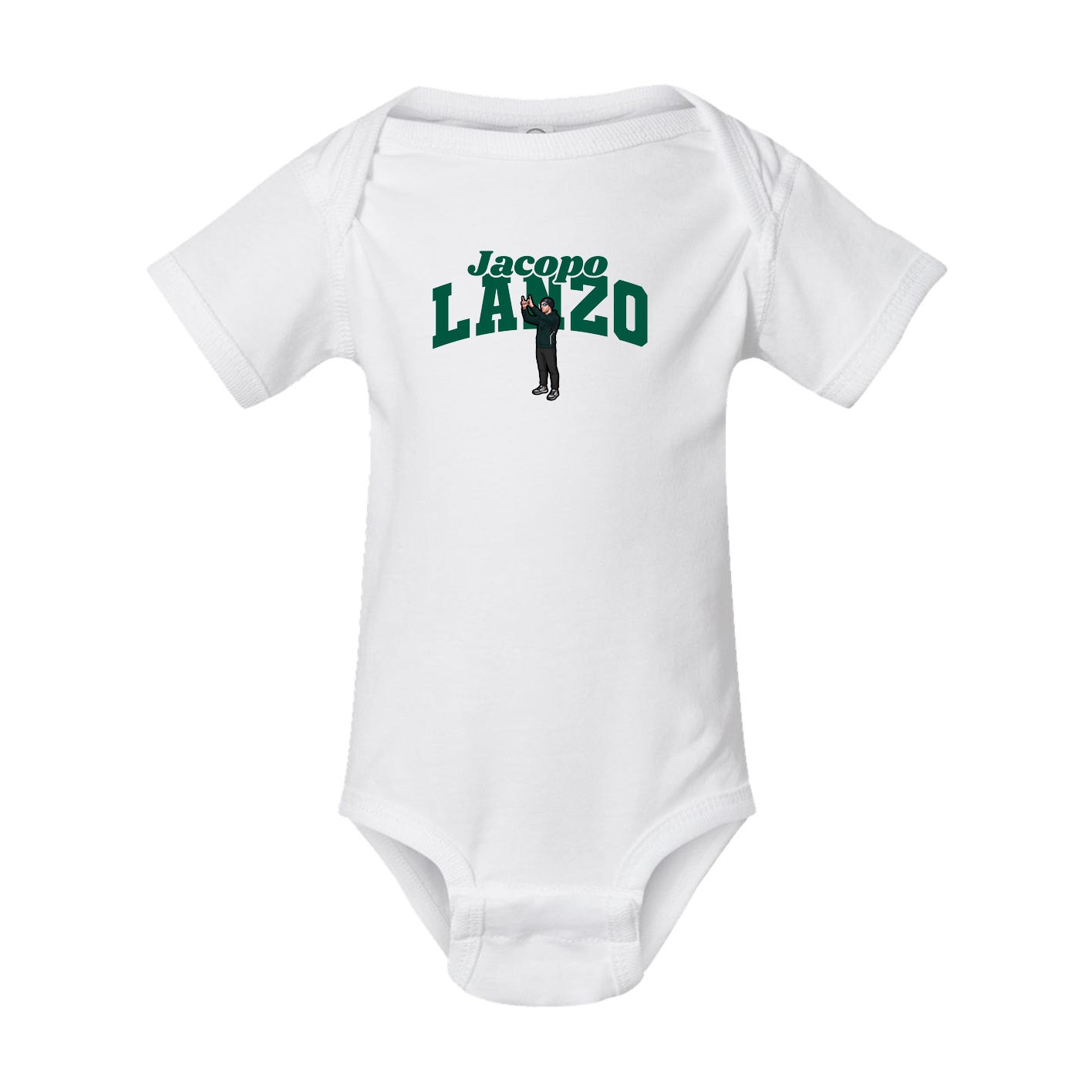 Baby Onesie — Signature Arch in White