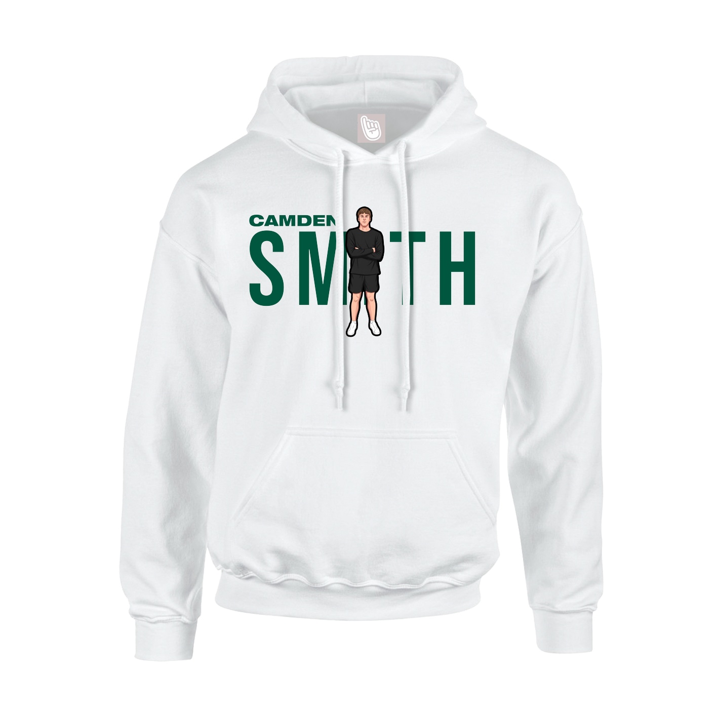 Hoodie — Player Name in White