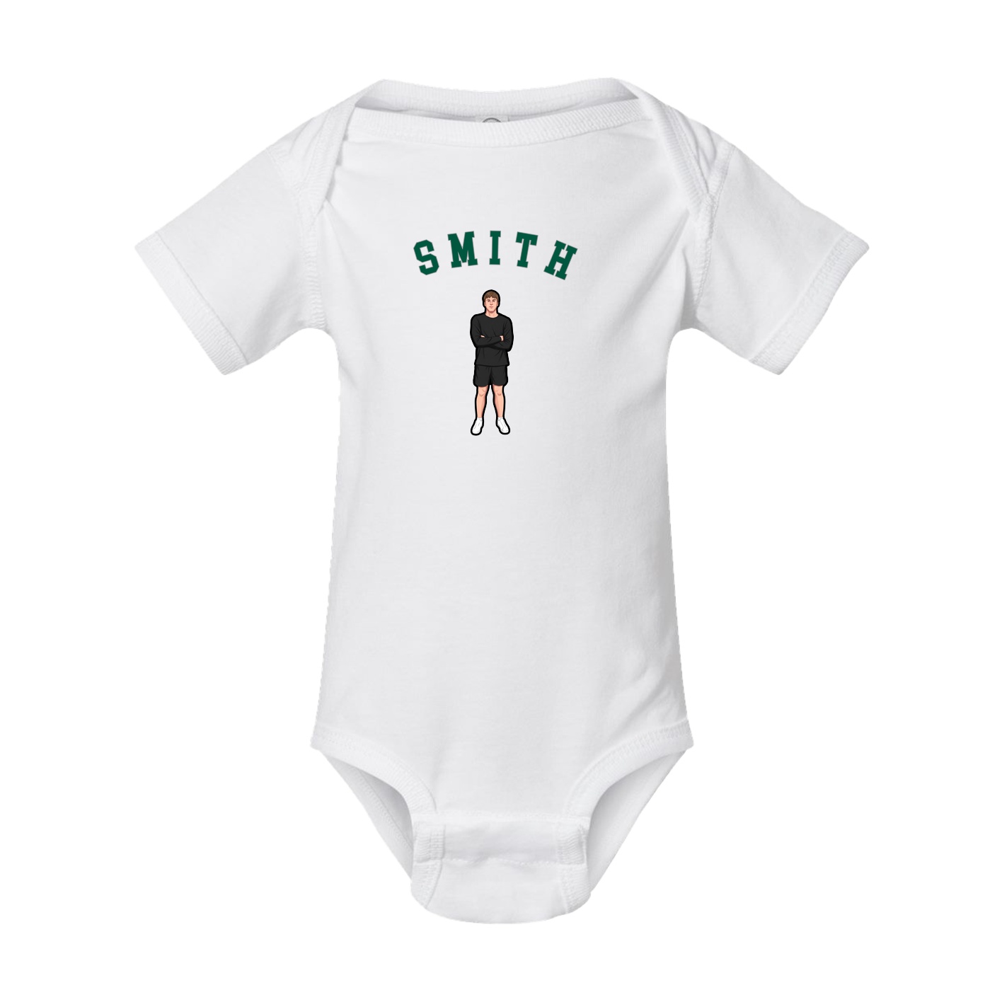 Baby Onesie — Shirsey Arch in White