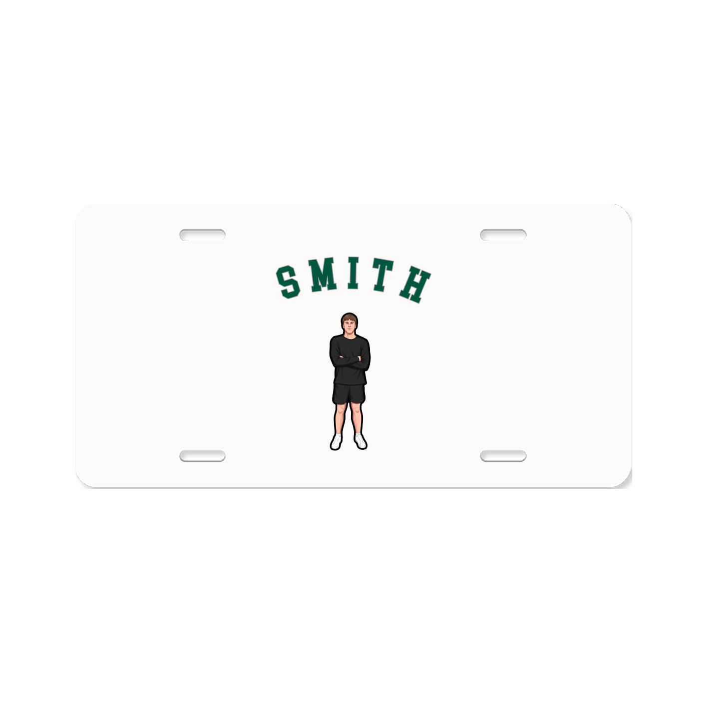 License Plate — Shirsey Arch in Classic