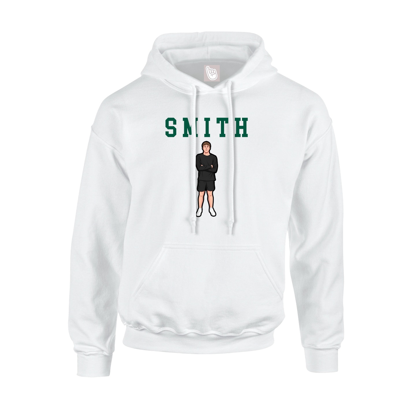 Youth Hoodie — Shirsey in White