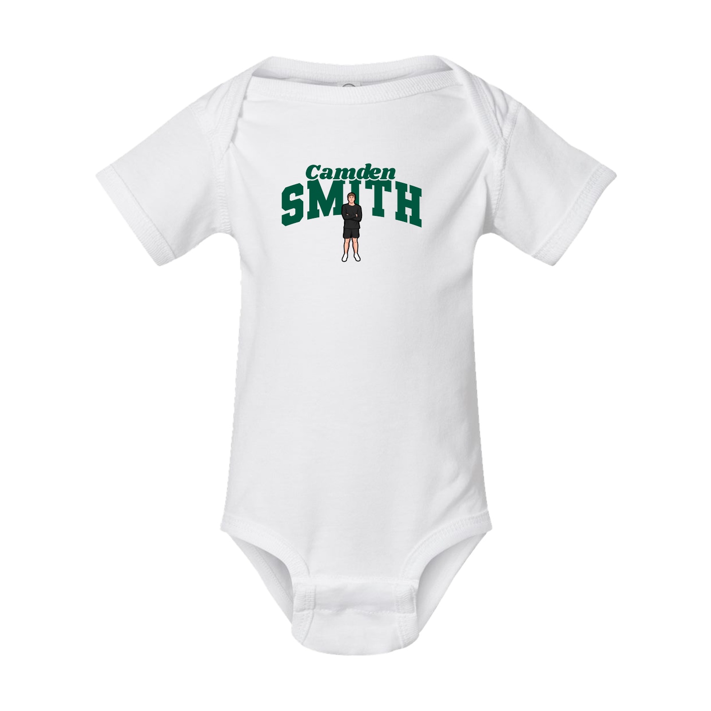 Baby Onesie — Signature Arch in White