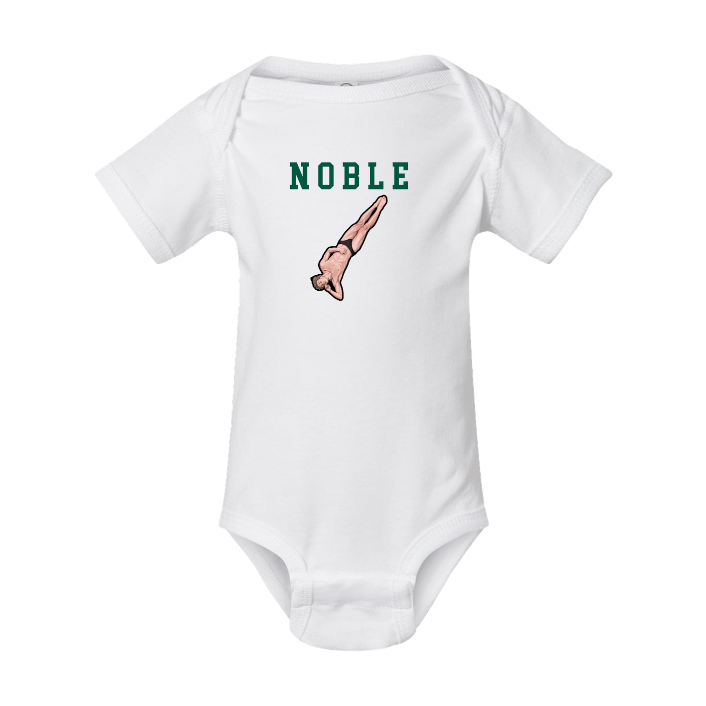 Baby Onesie — Shirsey in White