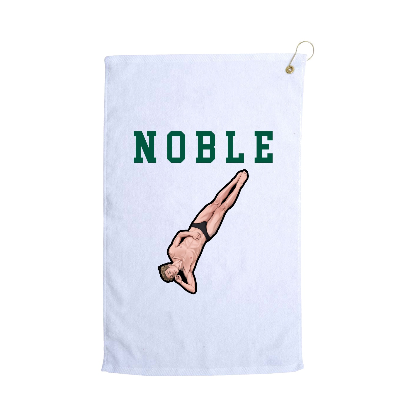 Golf Towel — Shirsey in White