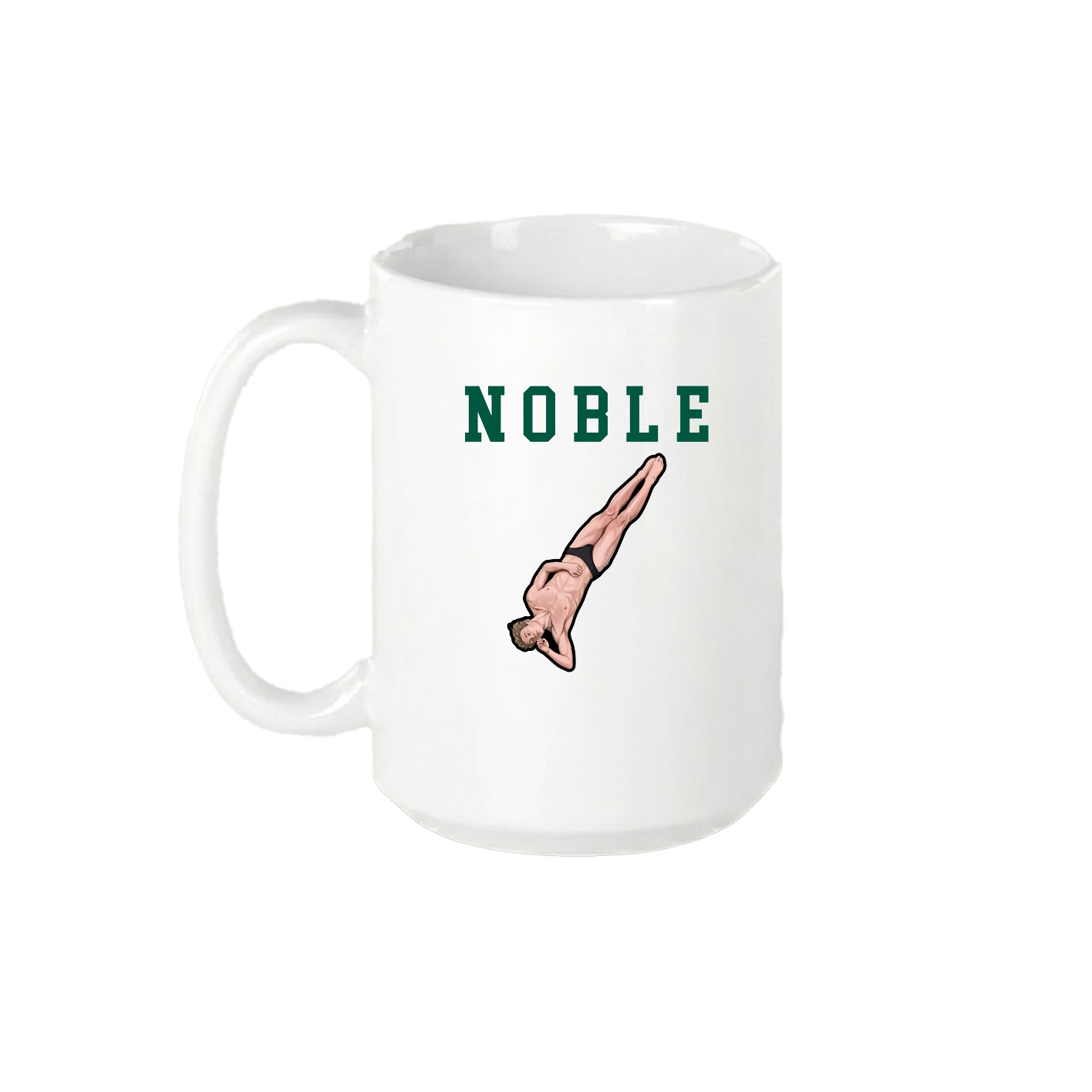 15oz Coffee Mug — Shirsey in White