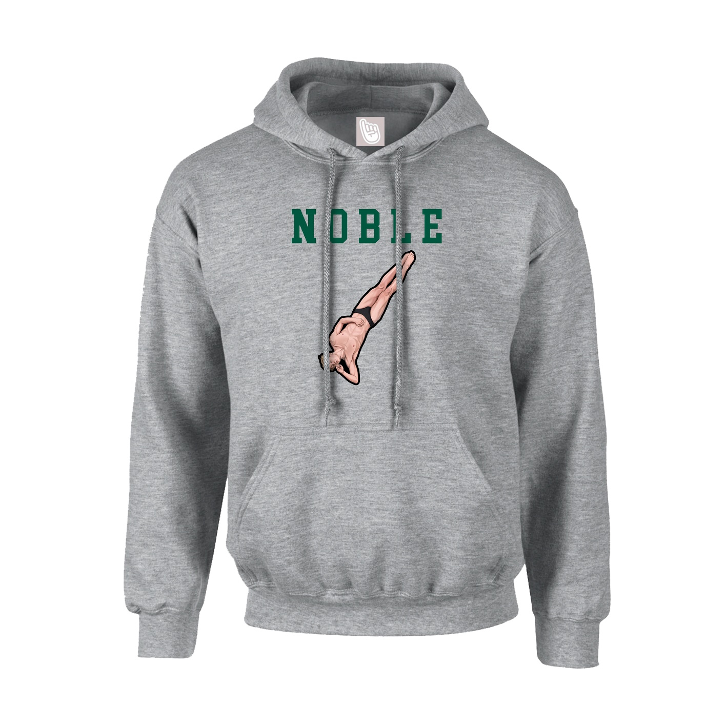Hoodie — Shirsey in Grey