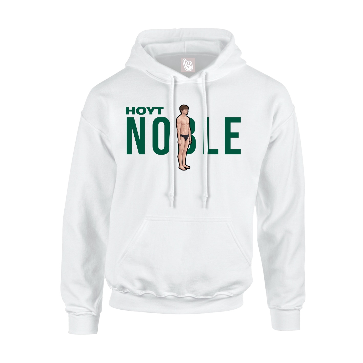 Hoodie — Player Name in White