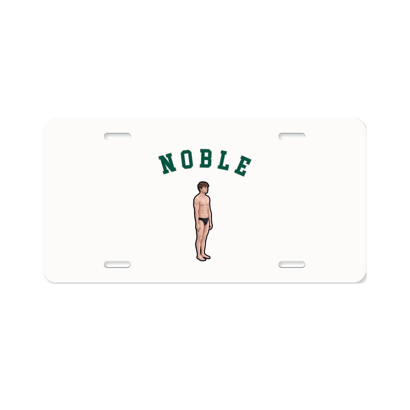 License Plate — Shirsey Arch in Classic