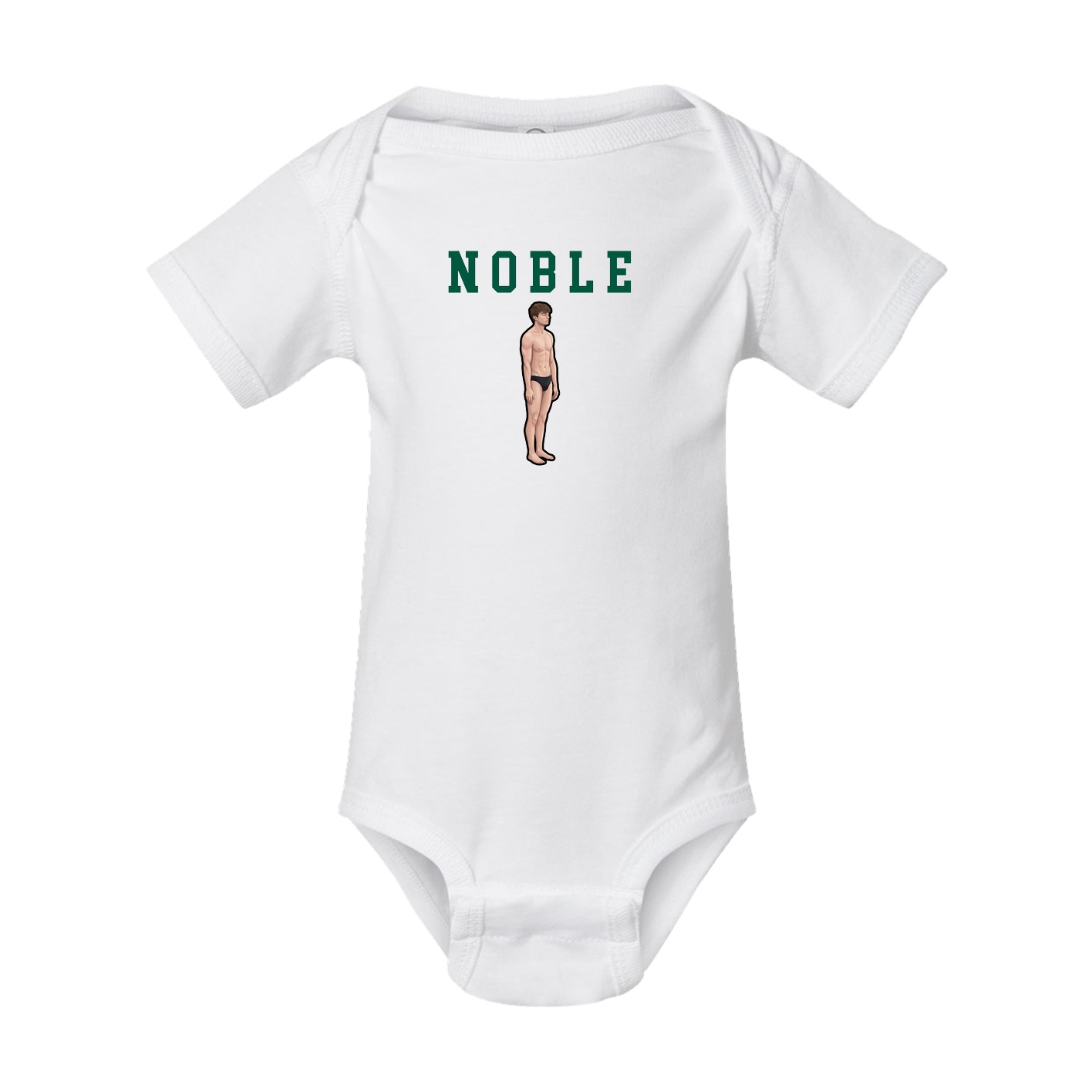 Baby Onesie — Shirsey in White